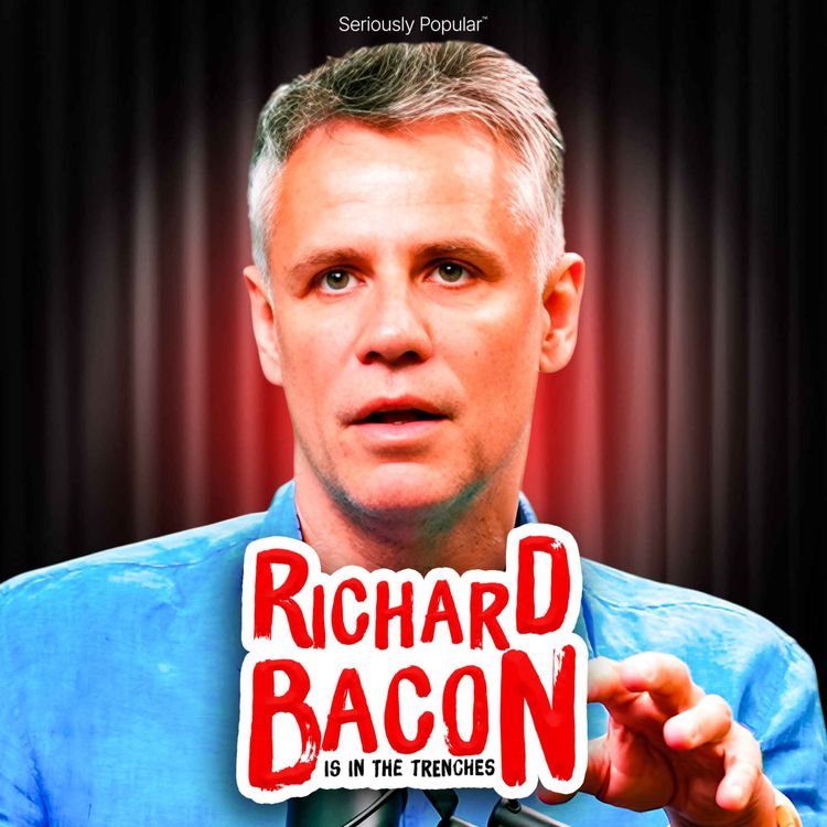 cover art for Richard Bacon is in the Trenches