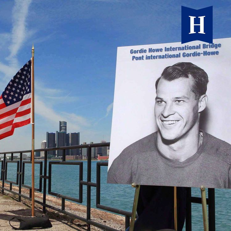 cover art for Why is Trump blocking the Gordie Howe International Bridge?