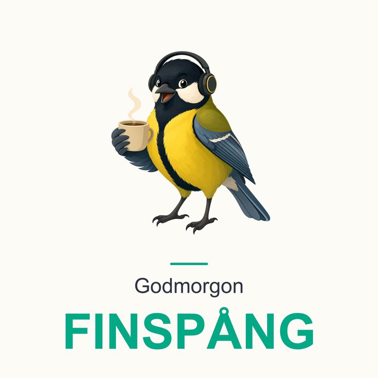 cover art for Fredagsvärme, brandrisk och rosa spår i Finspång — fredag 10/7