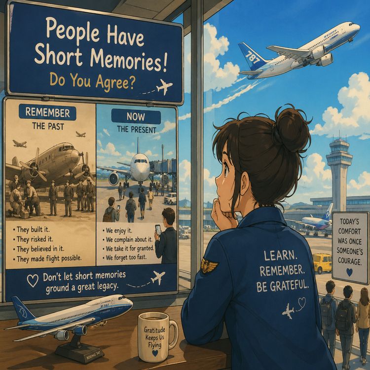 cover art for People Have Short Memories! Do You Agree?