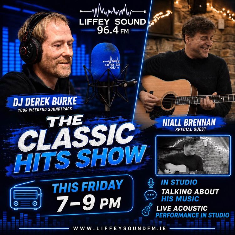 cover art for Live interview and performance from singer songwriter Niall Brennan on The Classic Hits Show
