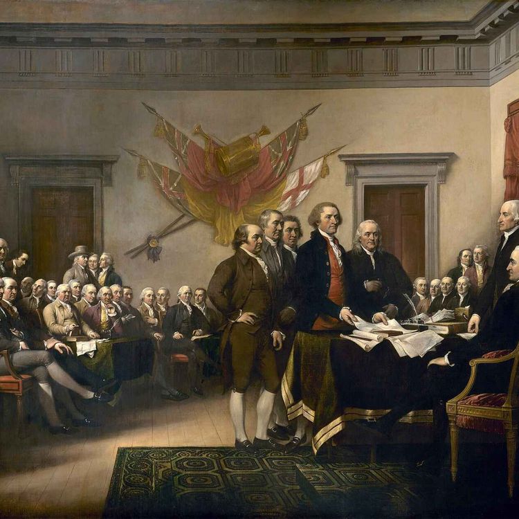 cover art for Almost Everything You Picture About the Signing of the Declaration of Independence Is Wrong