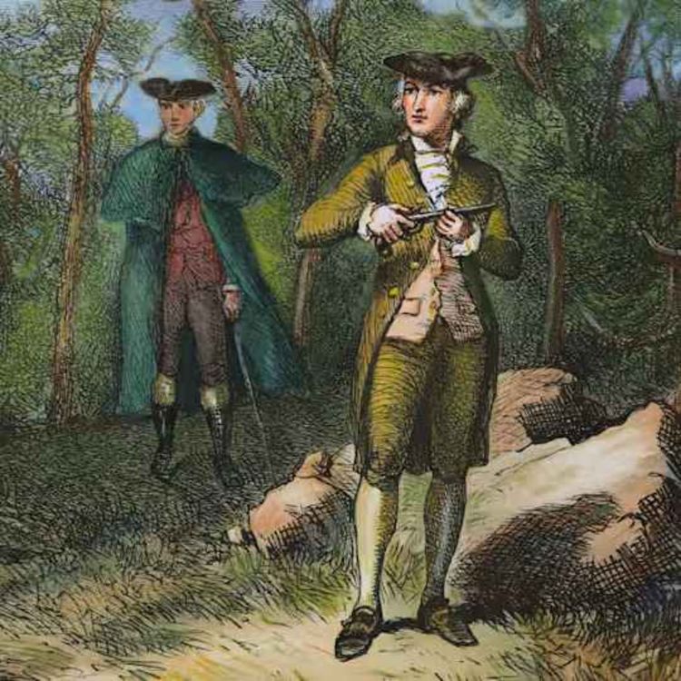 cover art for Burr vs. Hamilton: When Politics Was Literally Deadly
