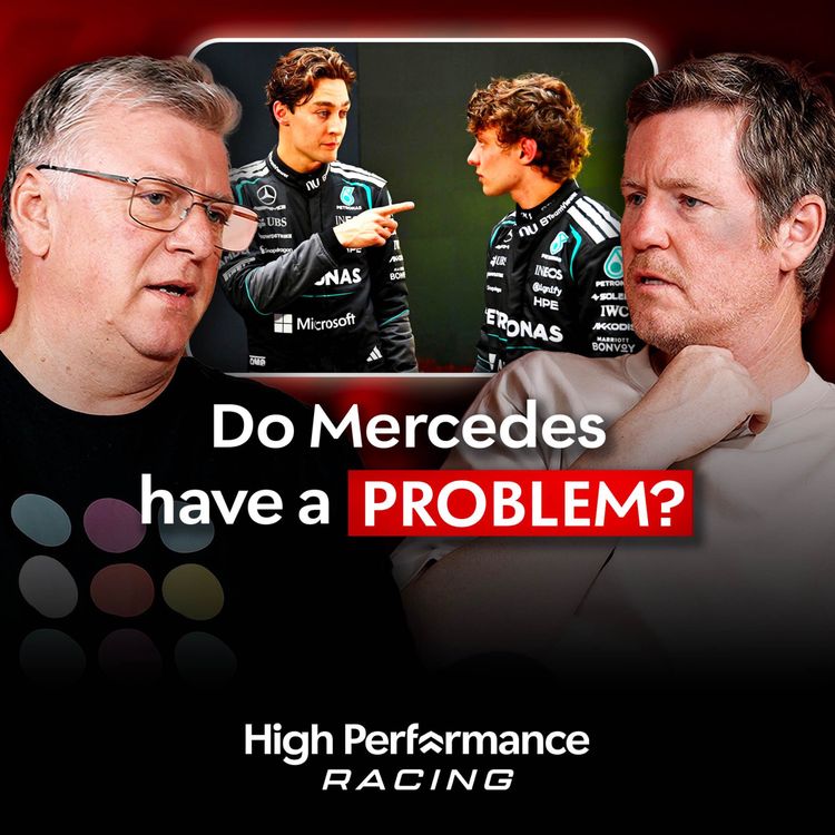 cover art for Kimi vs George HEATS Up & Hamilton’s Best Ferrari Weekend Yet?