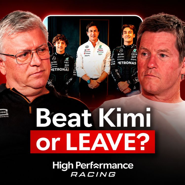 cover art for Mercedes Rift? Russell's Disaster, Kimi Redemption & Aston's 80% HUGE Upgrade (E14)