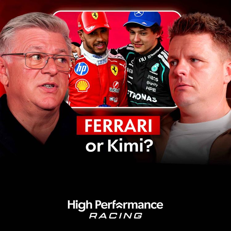 cover art for Mercedes’ RUTHLESS Kimi Call, Hamilton's Monza Dream & Cadillac's Big Problem (E20)