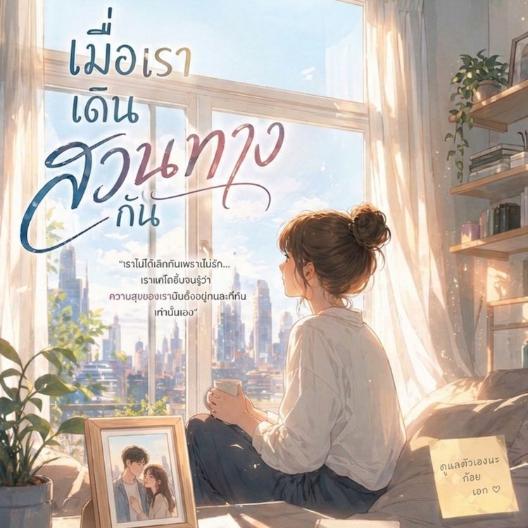 cover art for นิยายเสียง เรื่อง เมื่อเราเดินสวนทางกัน