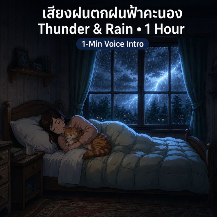 cover art for เสียงฝนตกฝนฟ้าคะนอง | Thunder & Rain