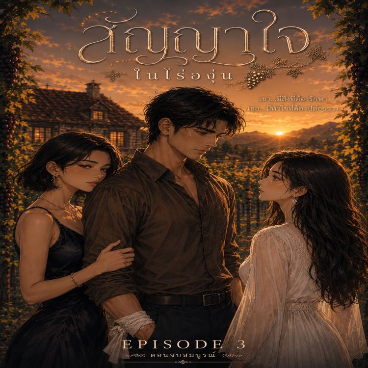 cover art for นิยายเสียง| สัญญาใจในไร่องุ่น Ep.3 (อวสาน)