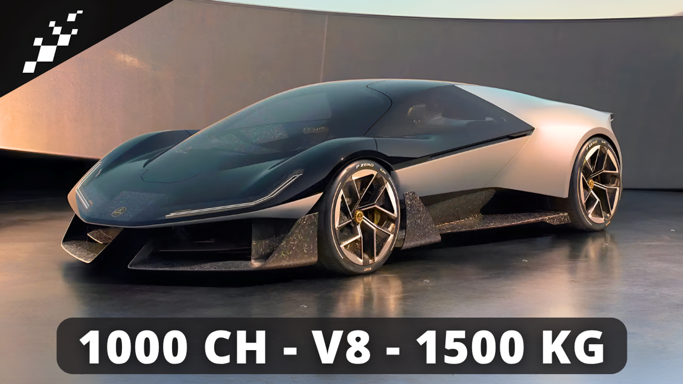 cover art for 🚨 LOTUS ABANDONNE L’ÉLECTRIQUE ! L’Esprit revient avec un V8 de 1000 CH
