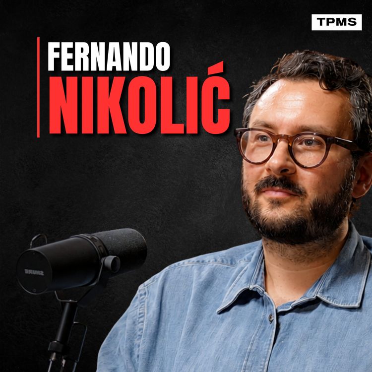 cover art for #185 - Fernando Nikolić - AI, One-Person Companies & The New Economic Elite