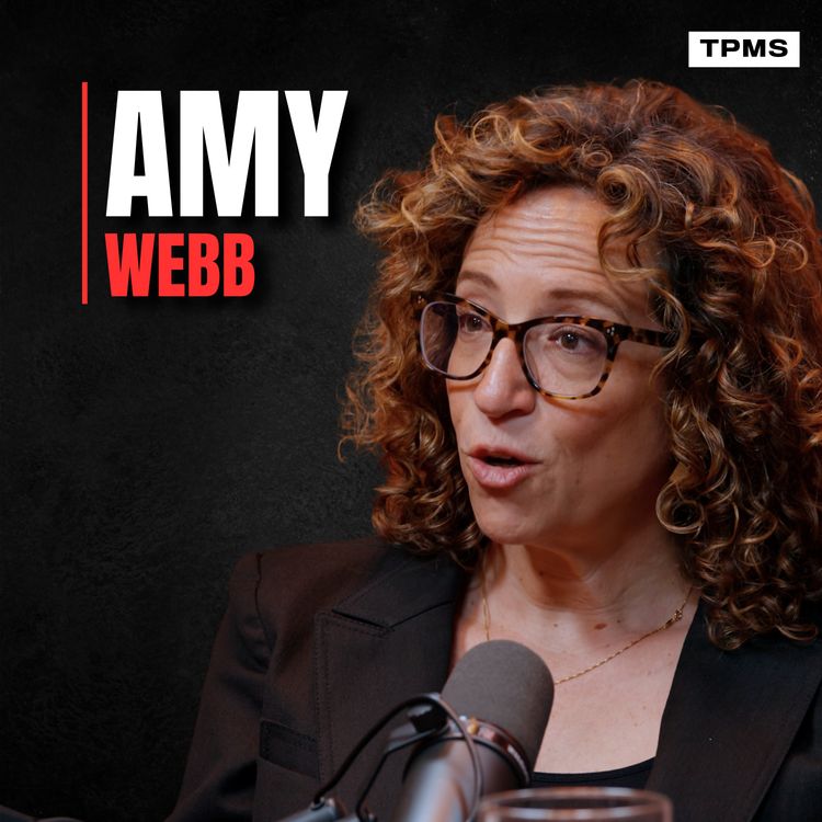 cover art for #192 - Amy Webb - The Future of Work, AI & Human Labor