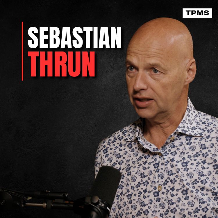 cover art for #200 - Sebastian Thrun - The Singularity Is Here & We Are Completely Unprepared
