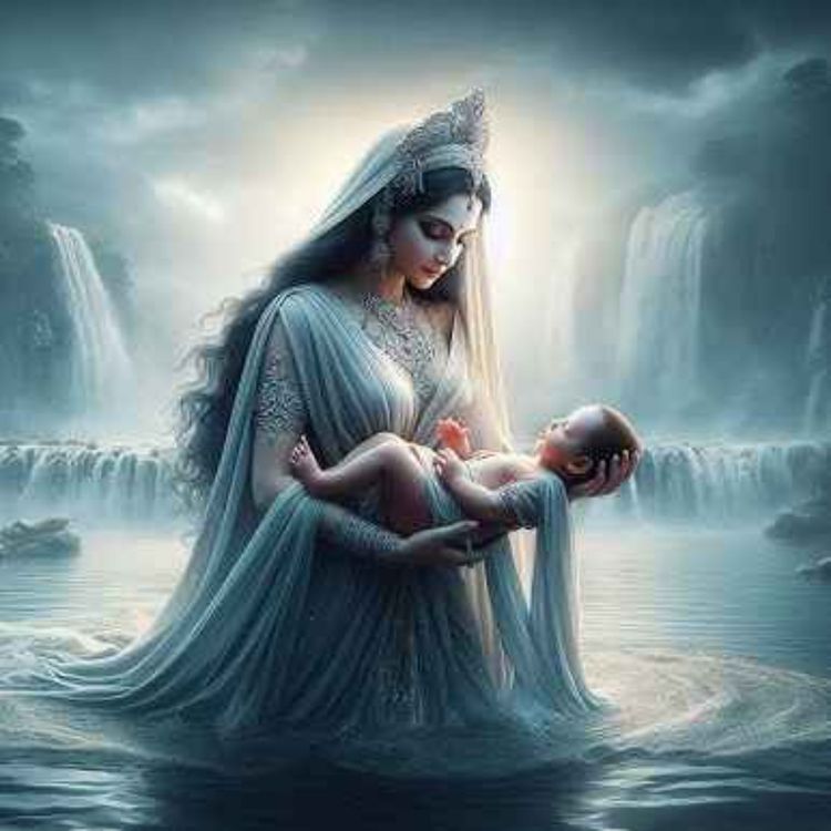 cover art for Why Ganga Killed Her Seven Children In Mahabharata?