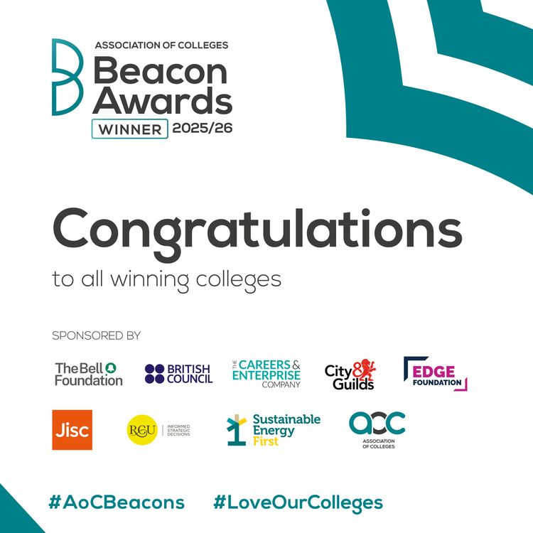 cover art for Introduction to AoC Beacon Awards 2025/26 Best Practice Showcase Series 