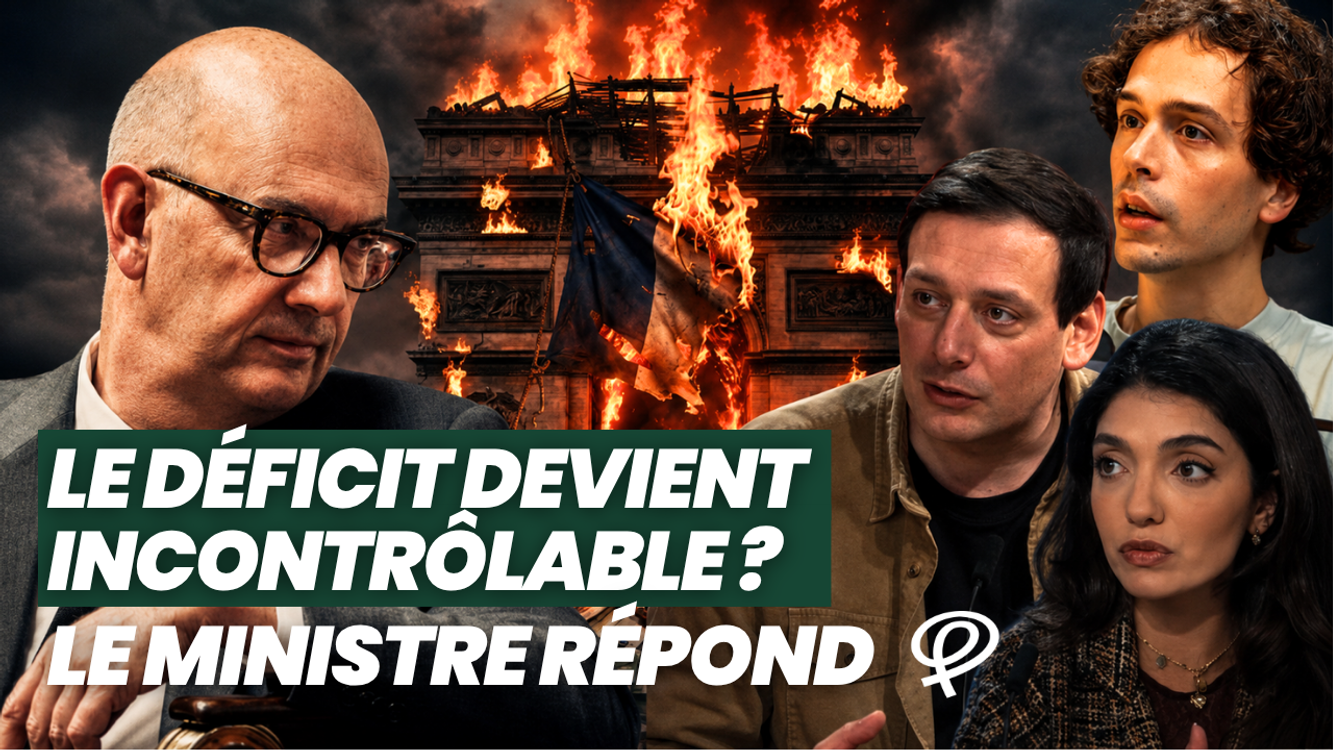 cover art for La France au pied du mur ? avec le Ministre de l'Économie, Matthias Baccino & Yara Rizk