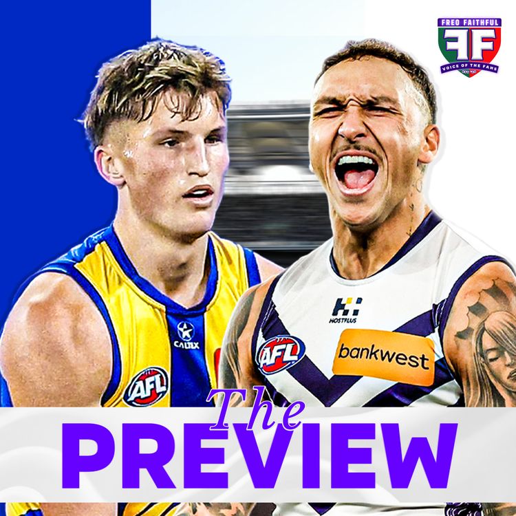 cover art for DERBY 62! West Coast vs Fremantle Preview | AFL Round 6 2026