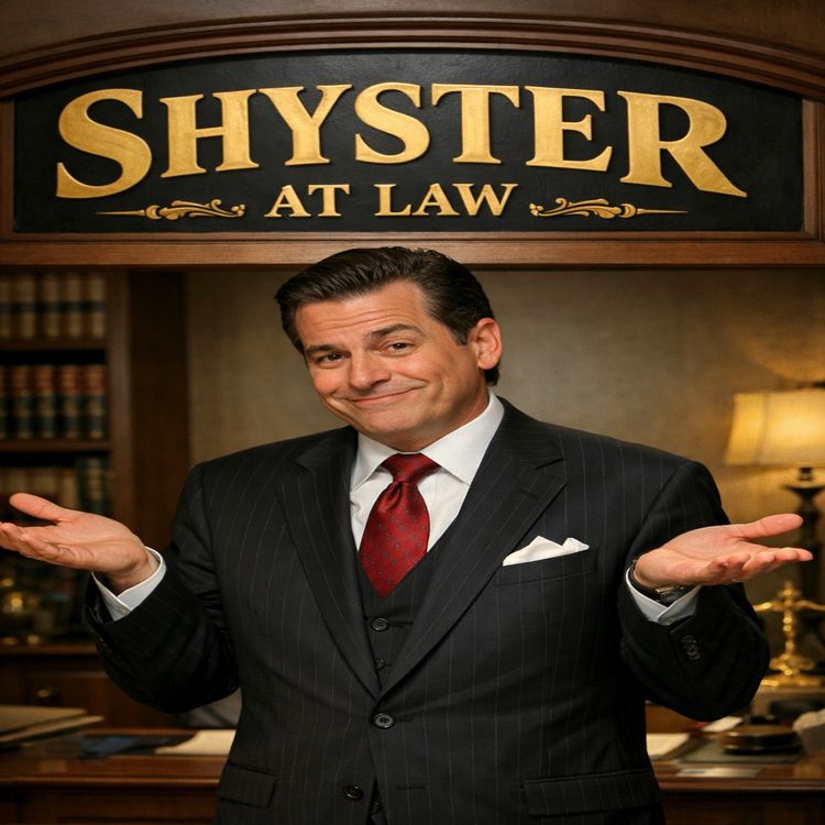cover art for CRIME COMEDY SHORT SHYSTER AT LAW 