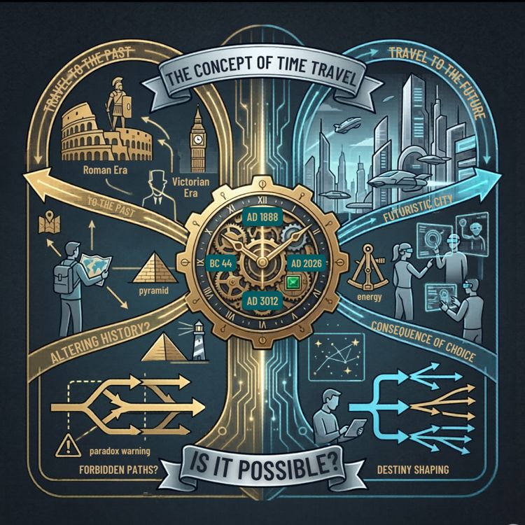 cover art for Back to the Future and Time Travel
