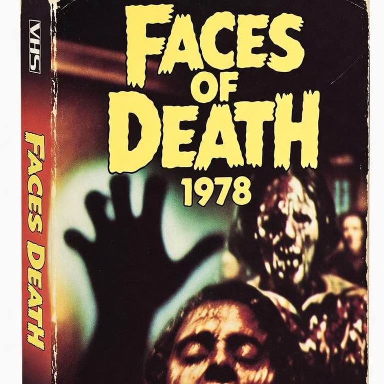 cover art for # 3 Faces of Death (1978) Shockumentary, mondo movies, mockumentary, newsreel footage, real life horror, video nasties, autopsy, famine, holocaust, slaughterhouse, vegetarian, satire, cults, accidents, fake, classical music, unethical, rubbernecking.