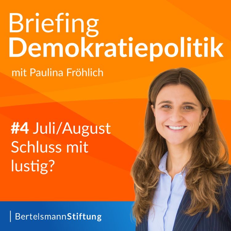 cover art for Briefing Demokratiepolitik Sommerausgabe #4 Juli/August 2026