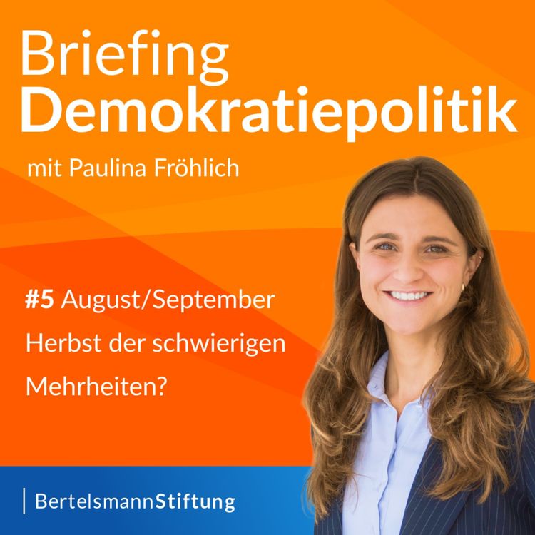 cover art for Briefing Demokratiepolitik Sommerausgabe #5 August/September 2026