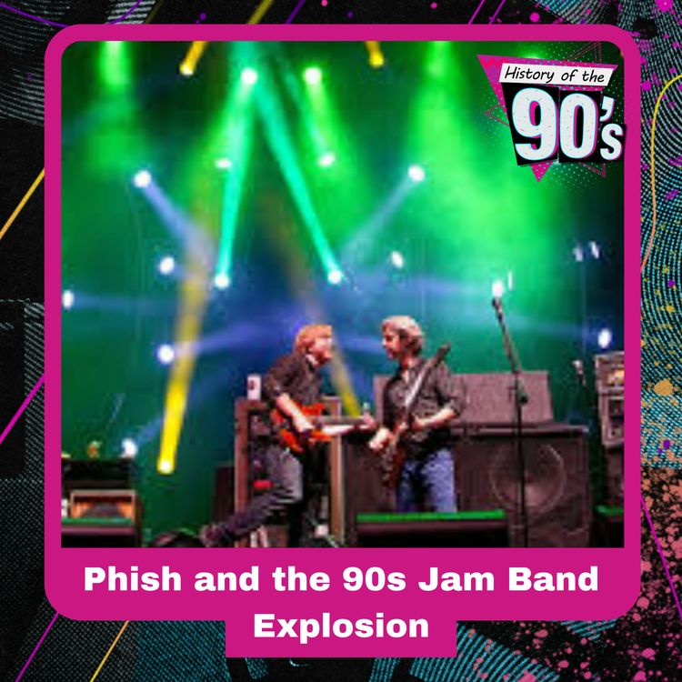 cover art for Phish and the 90s Jam Band Explosion | 154