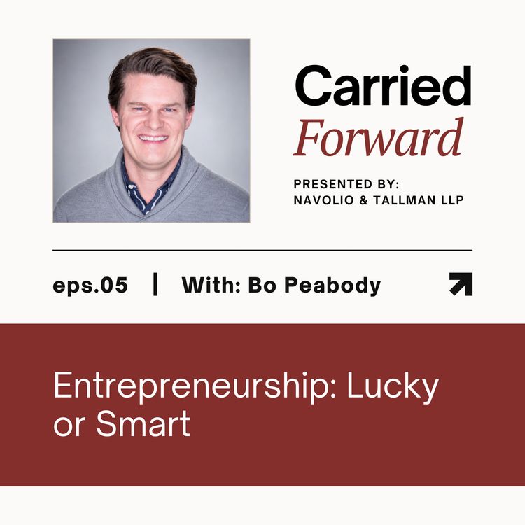 cover art for Entrepreneurship - Lucky or Smart