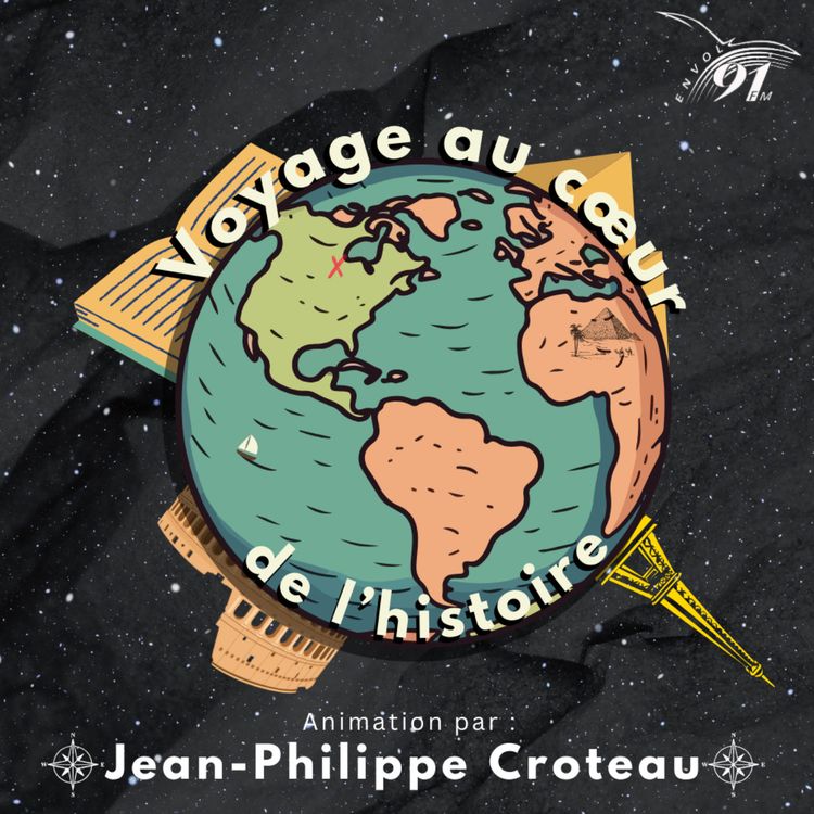 cover art for Voyage au cœur de l'histoire avec Jean-Philippe Croteau - La Grande Immigration au Canada - 23 sept 2026