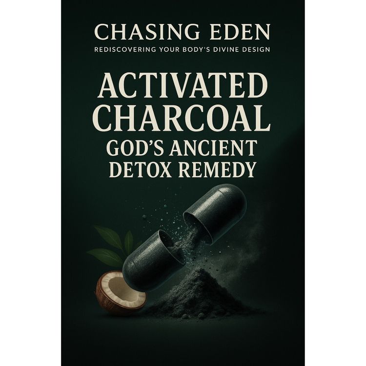 cover art for Activated Charcoal — God’s Ancient Remedy for Modern Health
