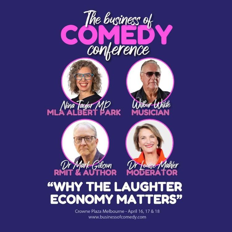 cover art for Session 1: Why the laughter economy matters