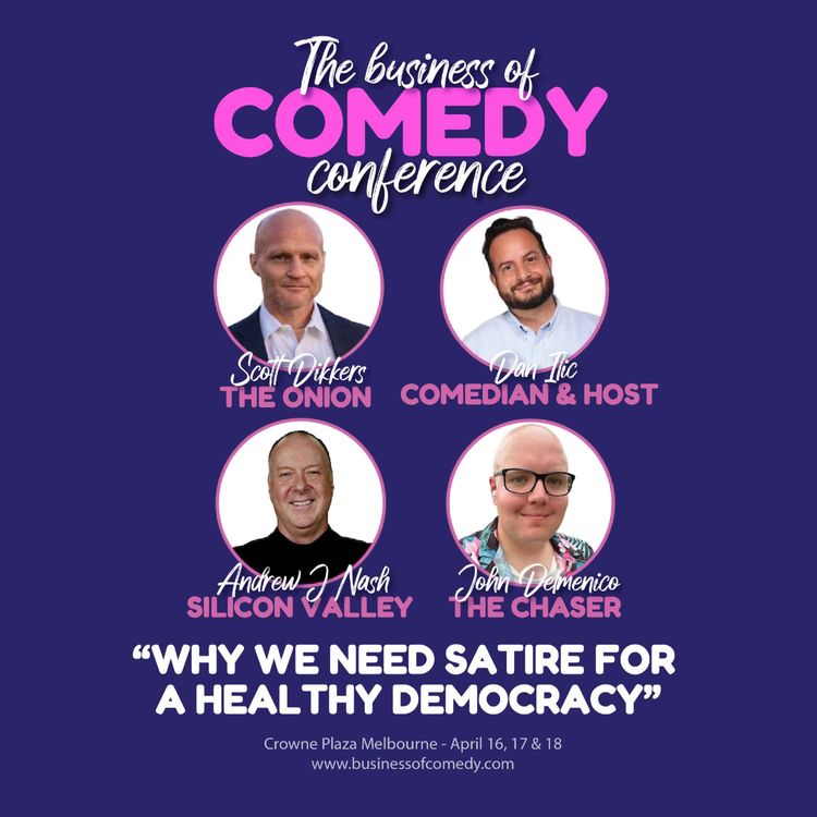 cover art for Session 3: Why we need satire for a healthy democracy