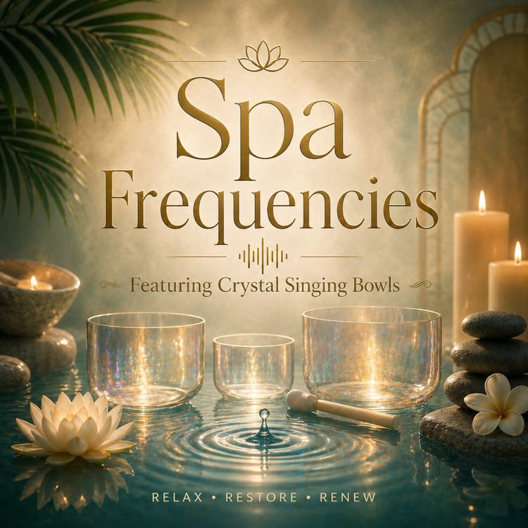 cover art for Crystal Singing Bowls for Healing Sleep Sounds