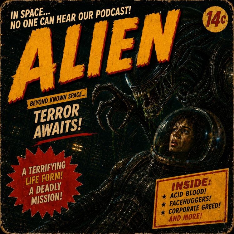 cover art for Why is a parasitic alien so terrifying? From Facehuggers to Xenomorphs, we dissect Space Travel, Exoplanets, and the Enduring Nightmares Implanted Within This Sci-Fi Masterpiece .