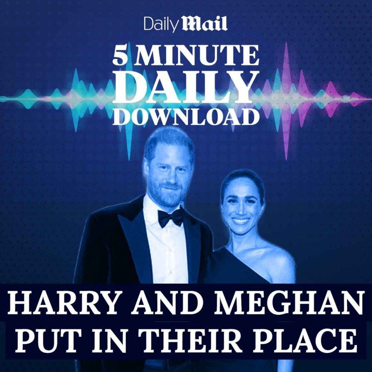 cover art for Harry and Meghan put in their place, who is Danny Tommo? And the UK's worst airport