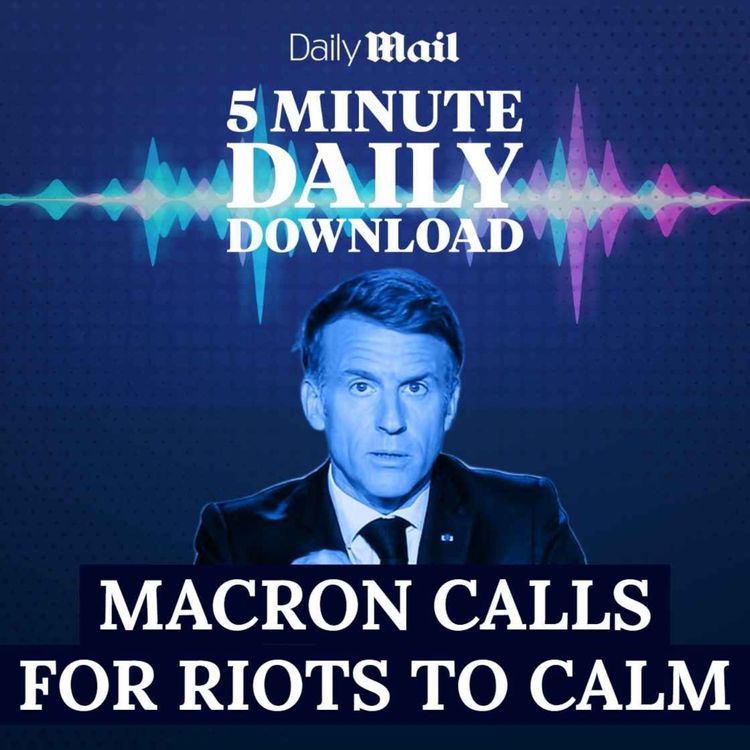 cover art for Macron calls for riots to calm, Labour's migration woes, and the best halloween dog costume