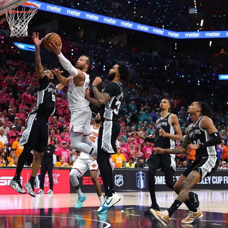 cover art for Knicks v Spurs: the NBA finals a billionaire can’t ruin