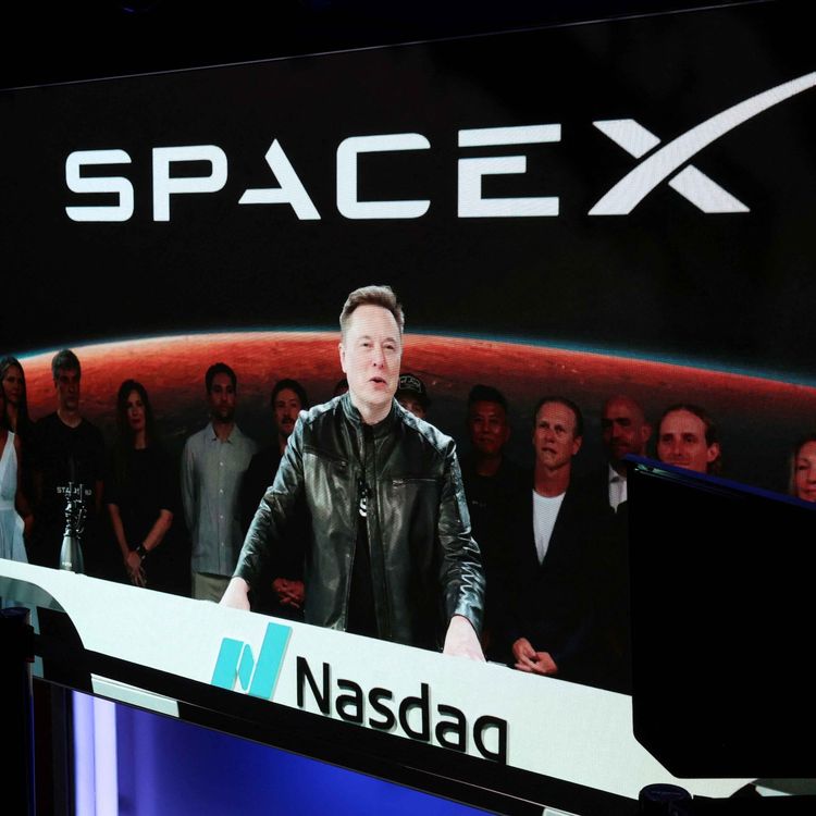 cover art for Elon Musk is a trillionaire now. Is that bad for the economy?