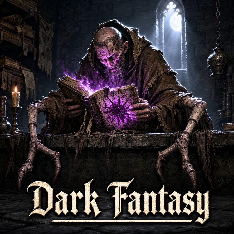cover art for The Hundred-Eyed Monk | Dark Fantasy