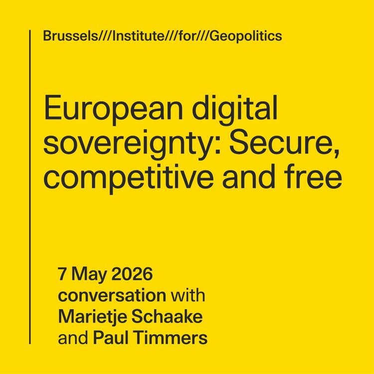 cover art for European digital sovereignty: Secure, competitive and free