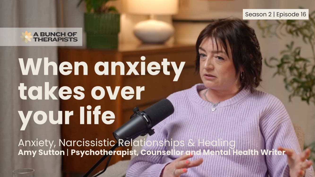 cover art for Anxiety, Narcissistic Relationships & Healing | Amy Sutton