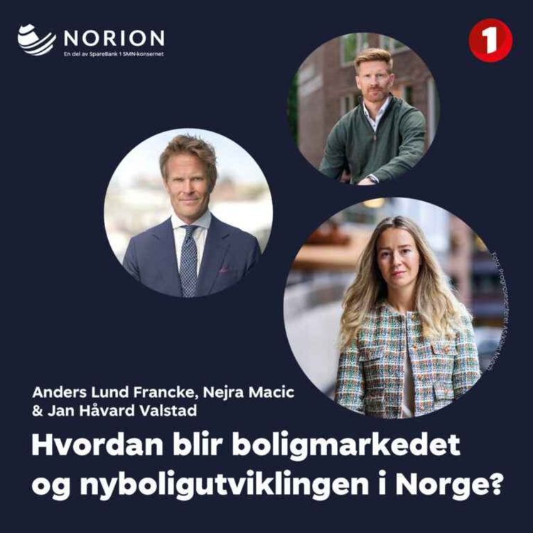cover art for Markedspuls 15. des 2025 – Hvordan blir boligmarkedet og nyboligutviklingen i Norge?, med Nejra Macic og Anders Lund Francke