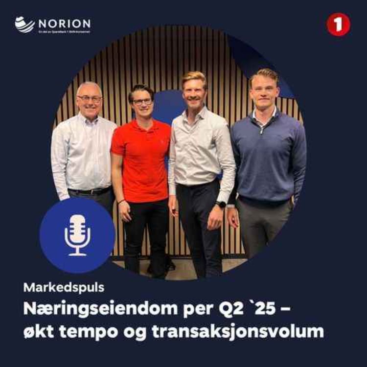 cover art for Markedspuls Næringseiendom 03. jul 2025 – økt tempo og transaksjonsvolum