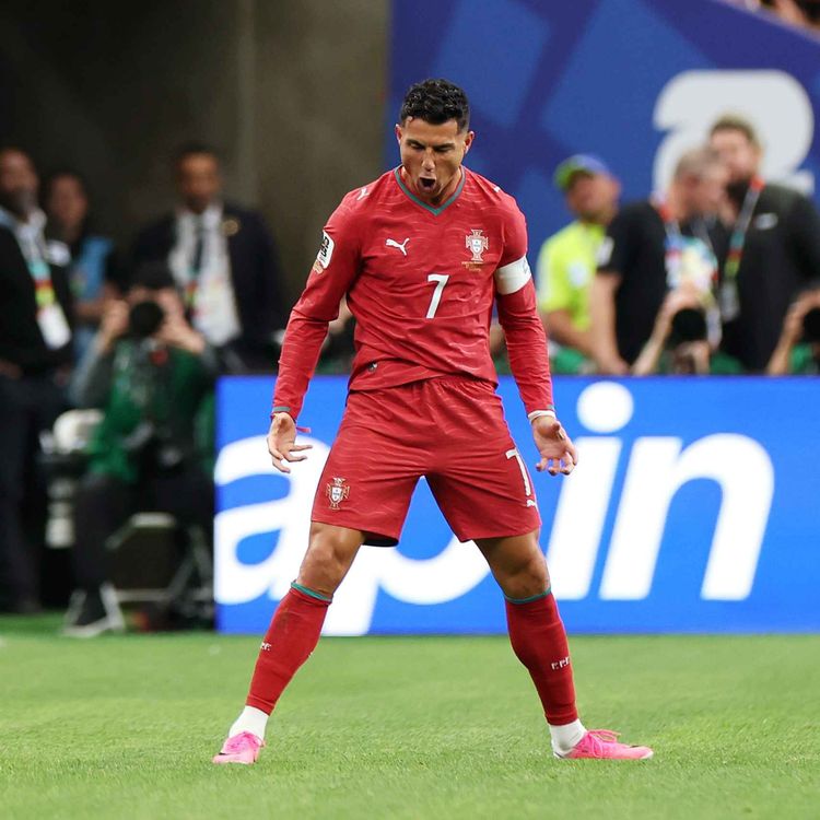 cover art for Ronaldo Returns, as England Disappear