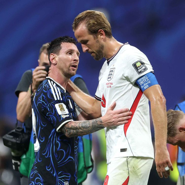 cover art for Messi Magnificent as Three Lions go out with a Whimper