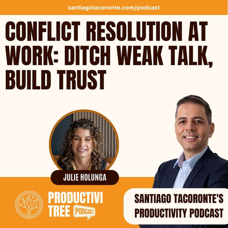 cover art for Conflict Resolution at Work: Ditch Weak Talk, Build Trust