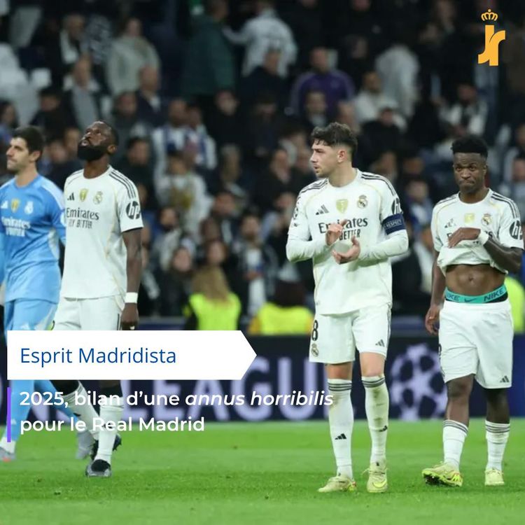 cover art for 2025, bilan d'une annus horribilis pour le Real Madrid !