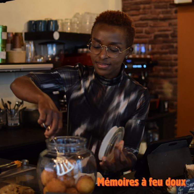 cover art for Cuisiner l'absence : recréer le goût de chez soi - Mémoires à feu doux