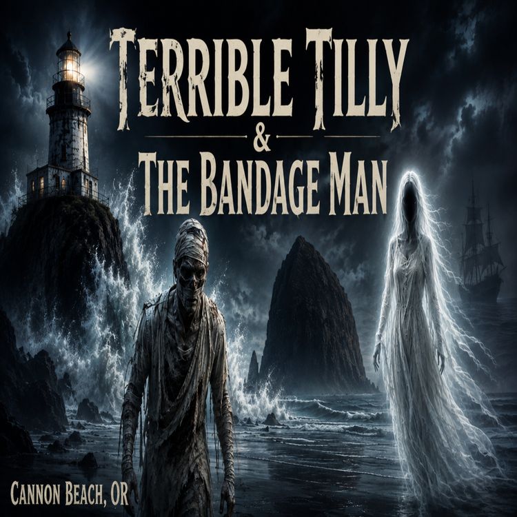 cover art for EP 212 - Terrible Tilly & The Bandage Man l Cannon Beach, OR