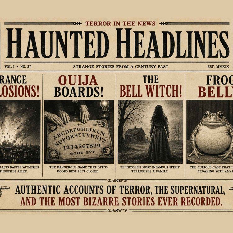 cover art for The Bell Witch, Ouija Boards and more! | Haunted Headlines